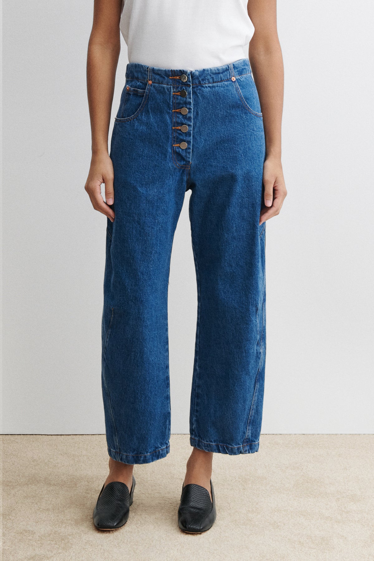 Elkin Pant-DENIM-Rachel Comey