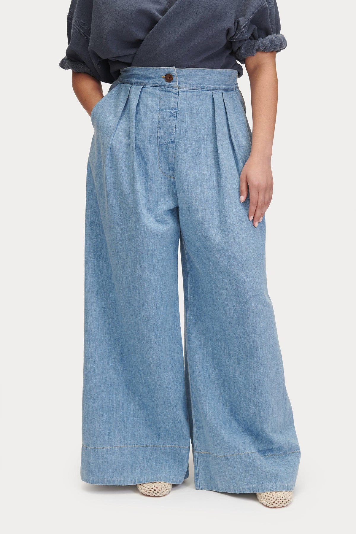 Coxsone Pant-DENIM-Rachel Comey