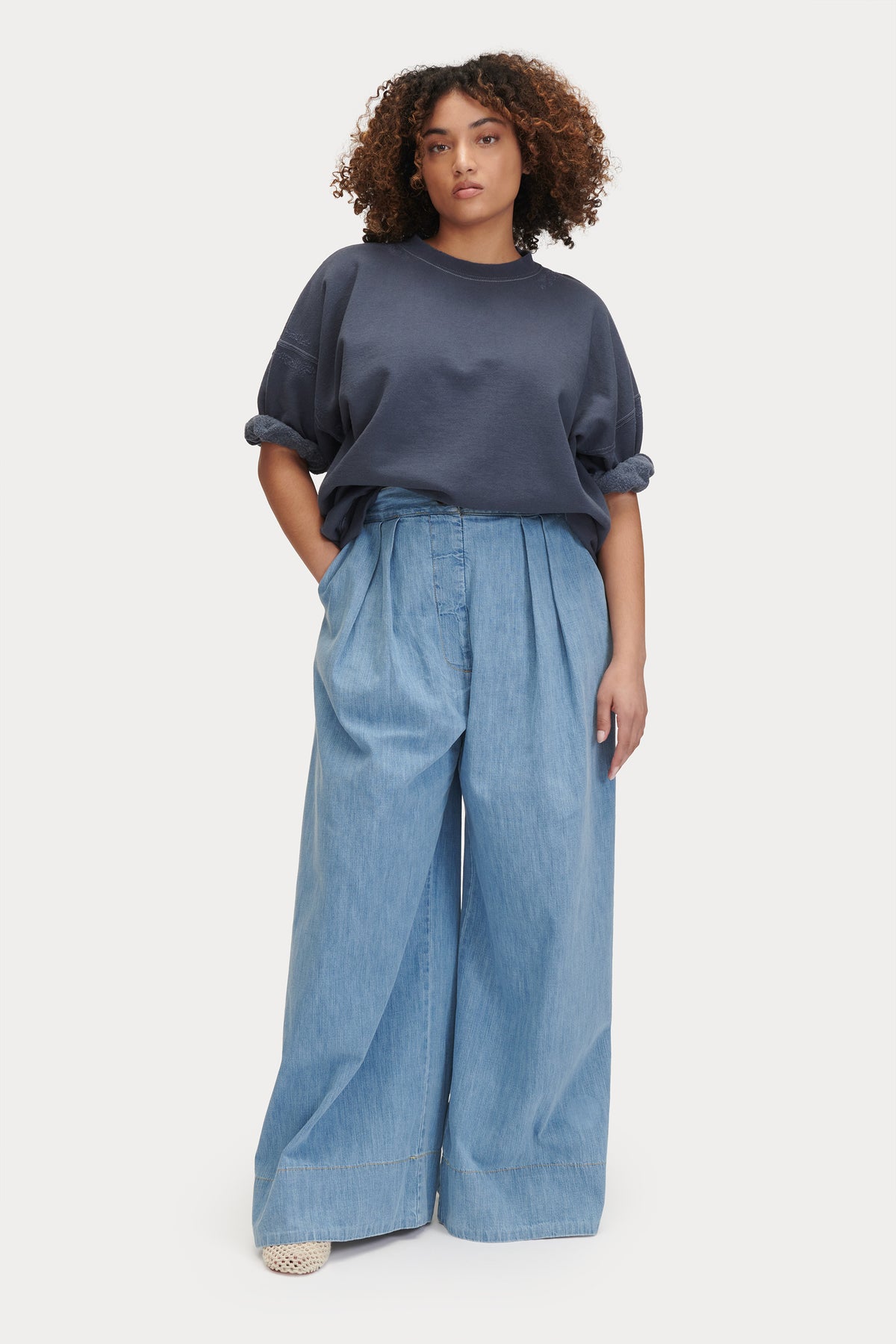 Coxsone Pant-DENIM-Rachel Comey