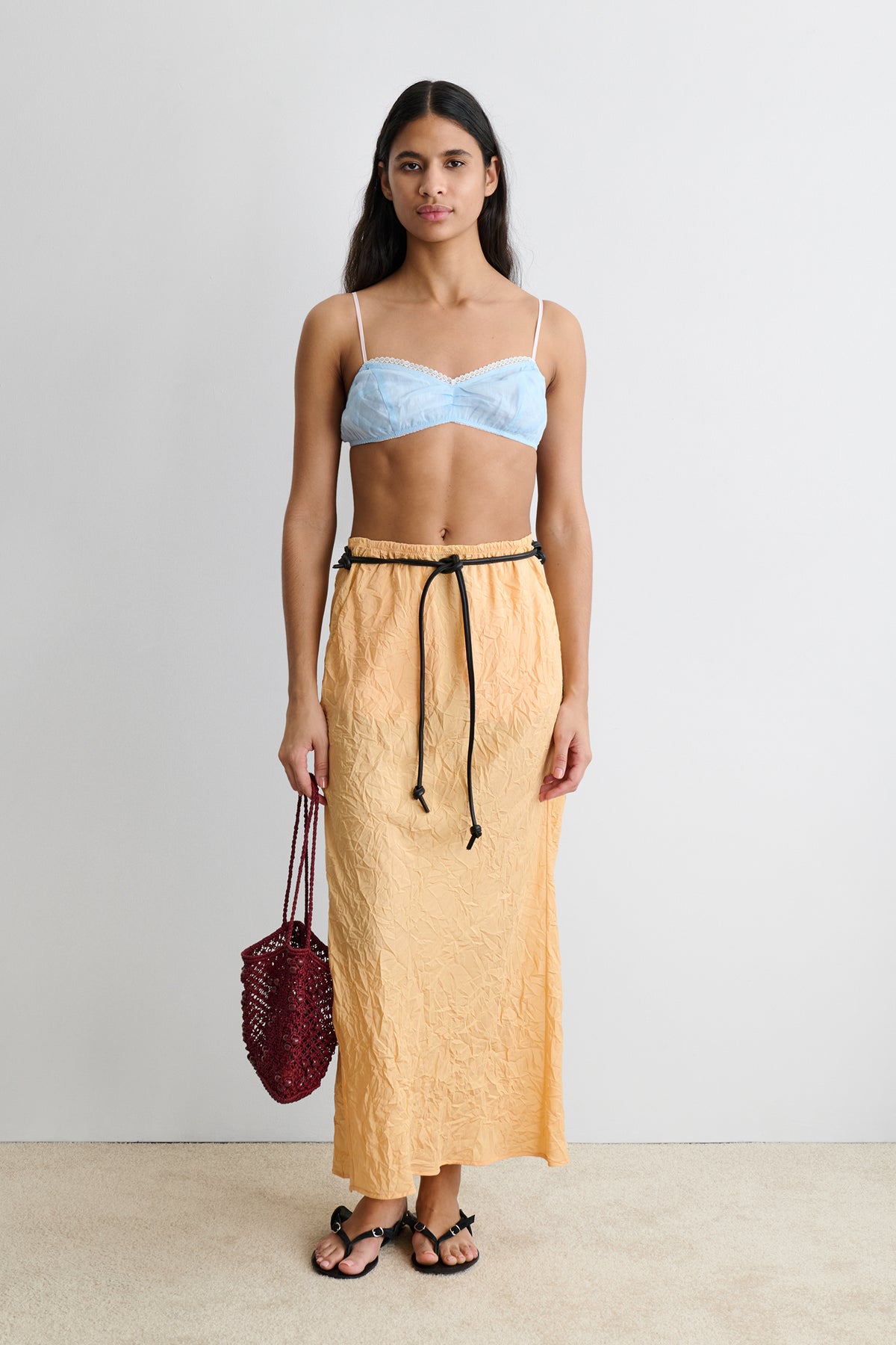 Skinny Tubular Tie Belt-BELTS-Rachel Comey