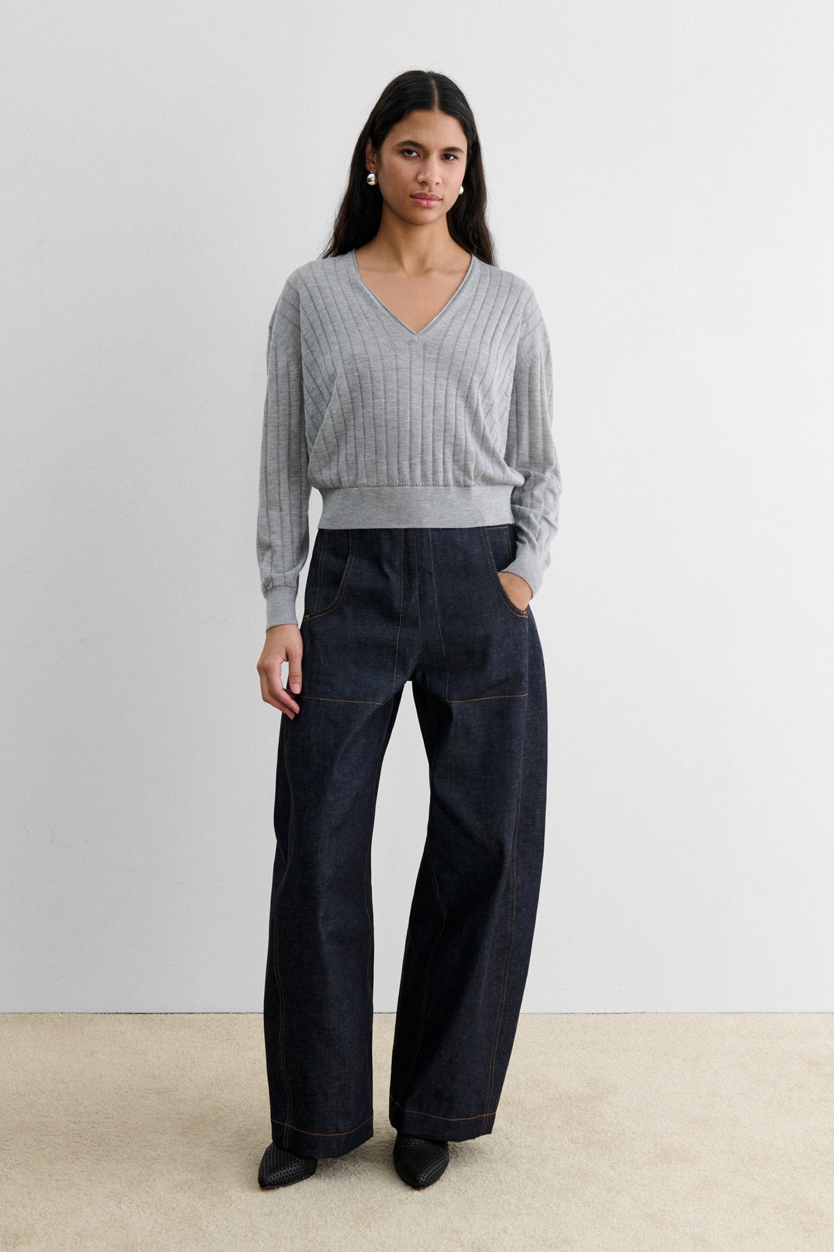 Marion V-Neck-KNITWEAR-Rachel Comey