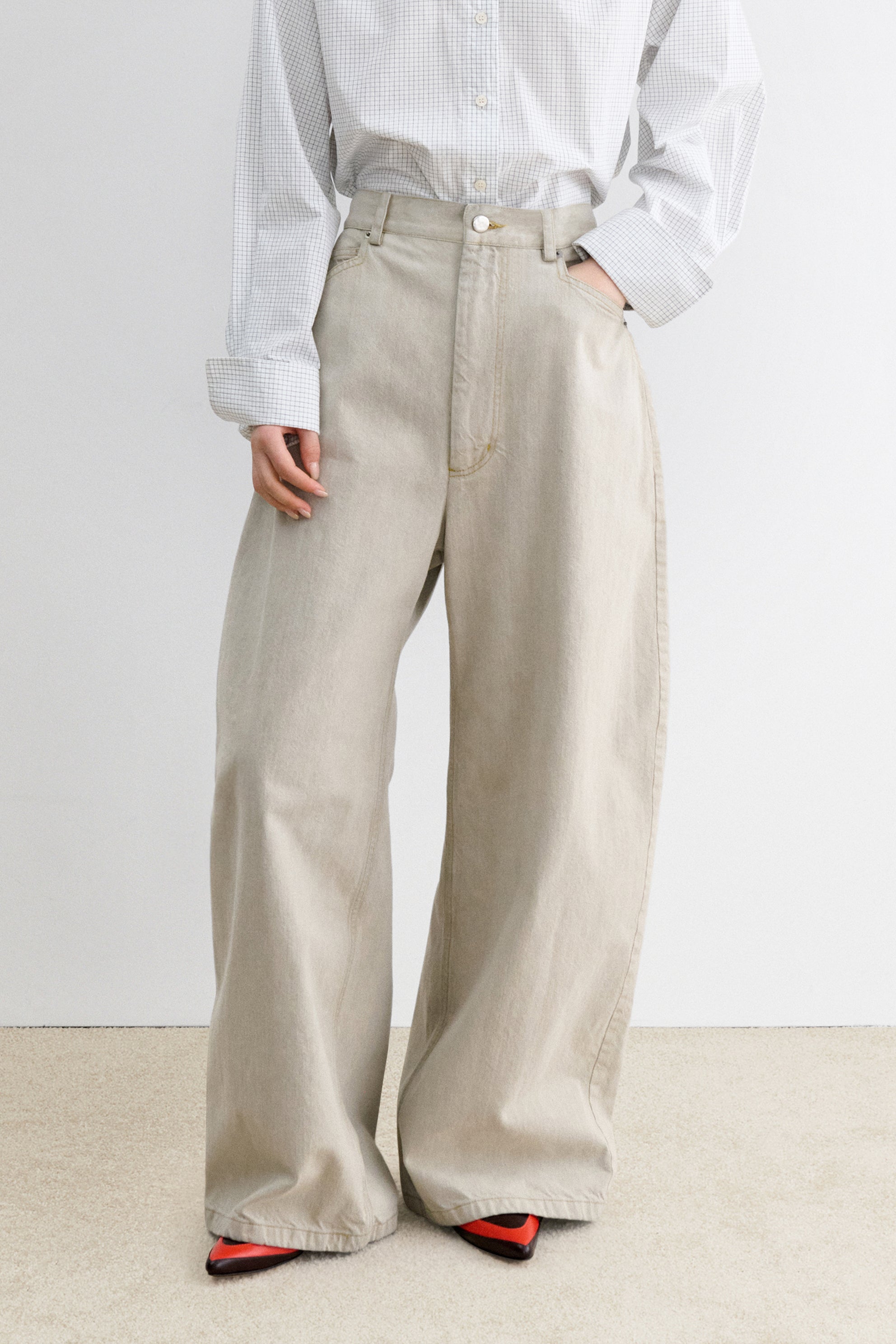 Mae Pant-DENIM-Rachel Comey