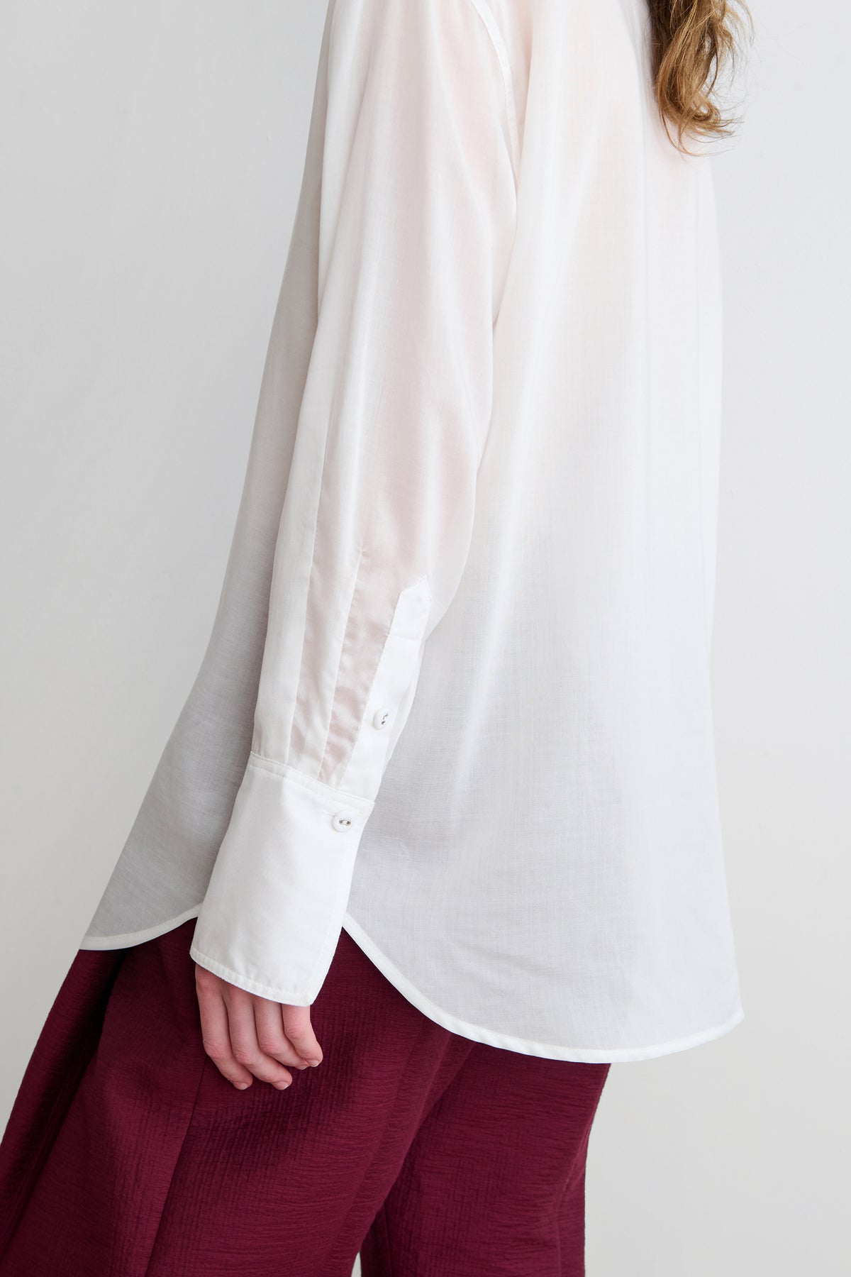 Scallop Tux Shirt-TOPS-Rachel Comey