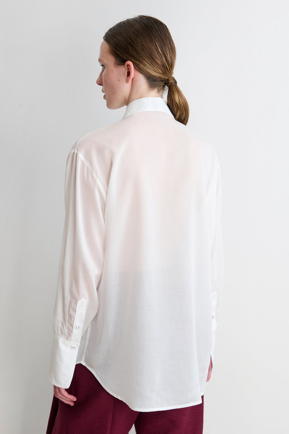 Scallop Tux Shirt-TOPS-Rachel Comey