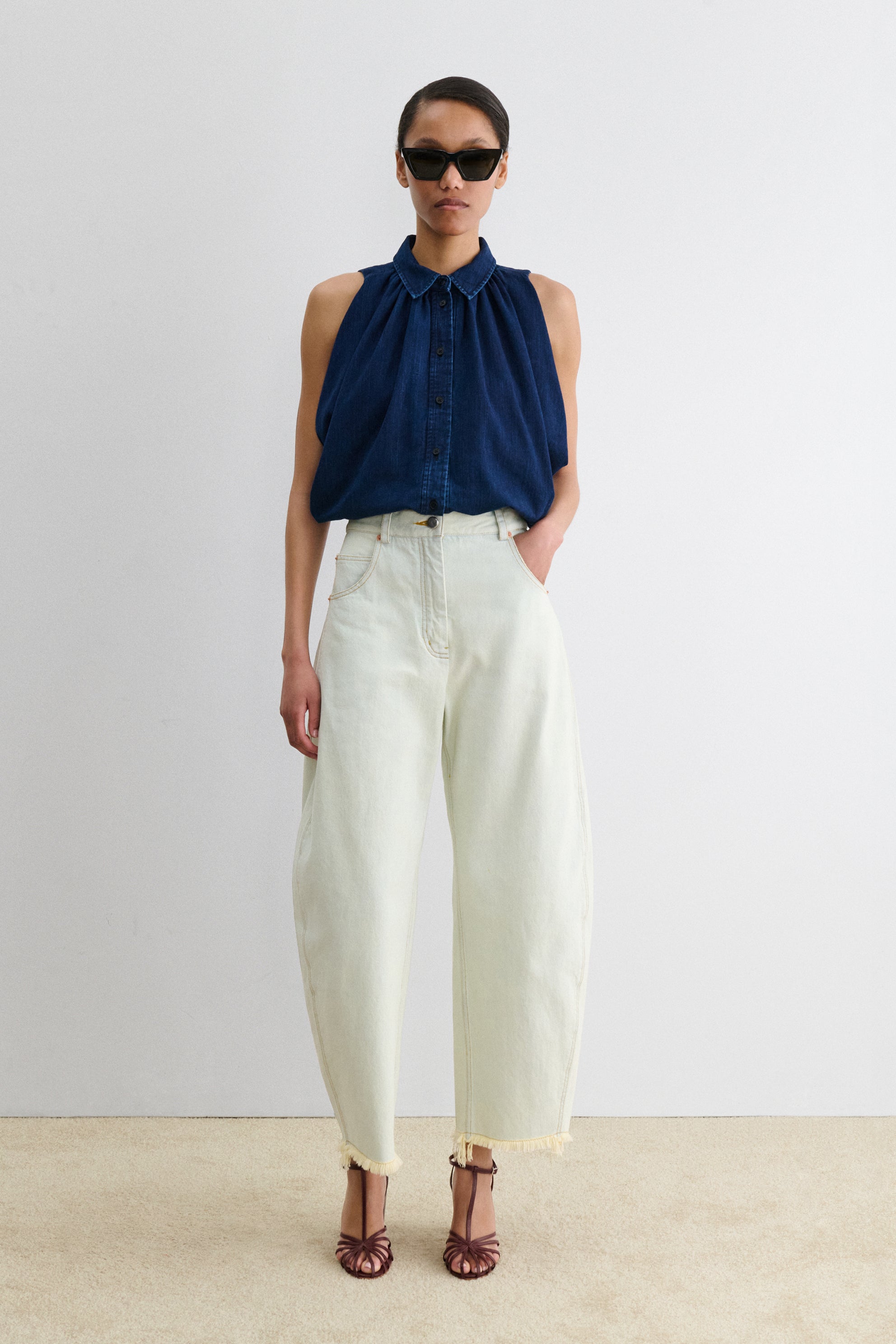 Calma Top-TOPS-Rachel Comey