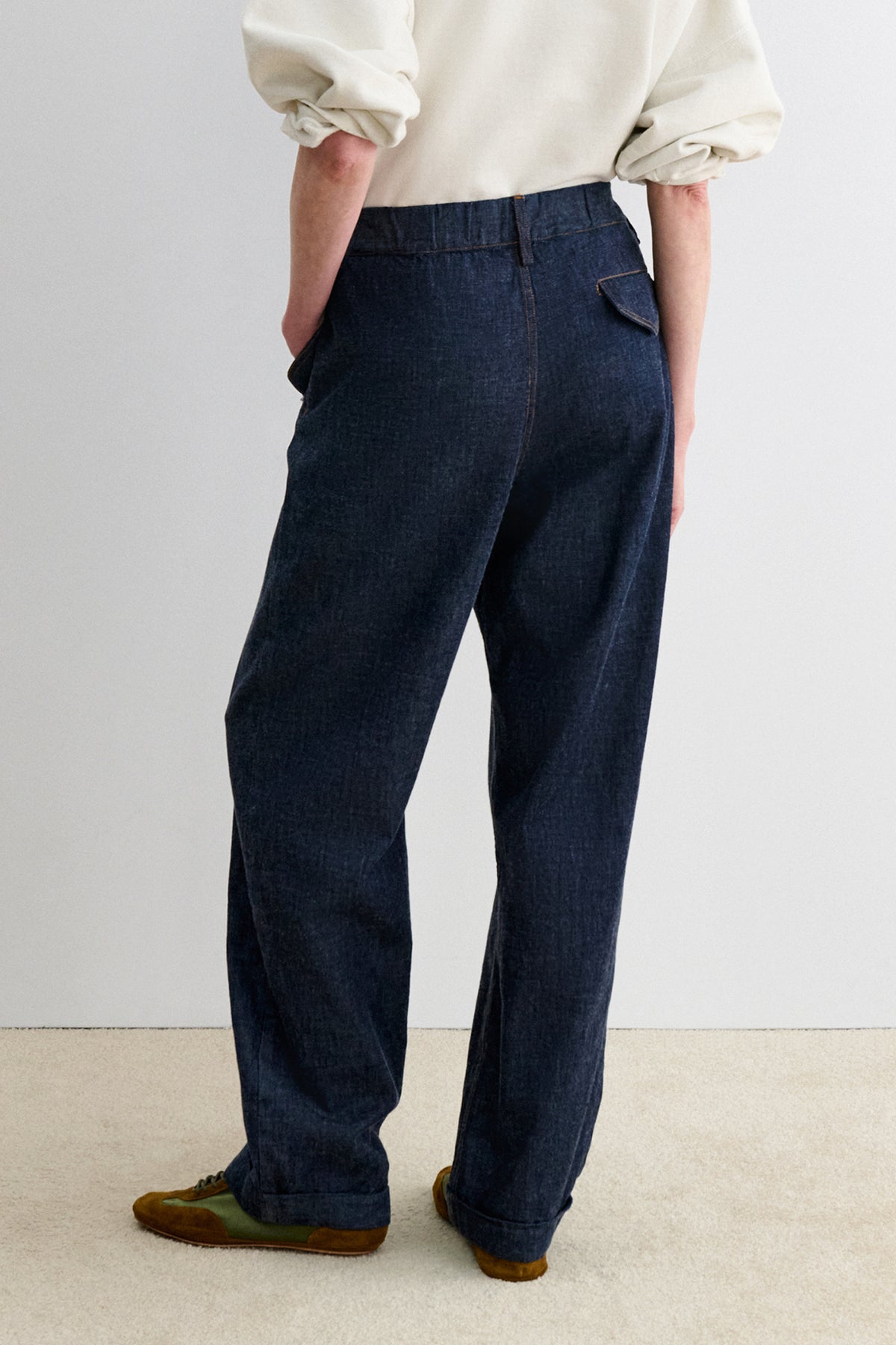 Bending Pant-DENIM-Rachel Comey