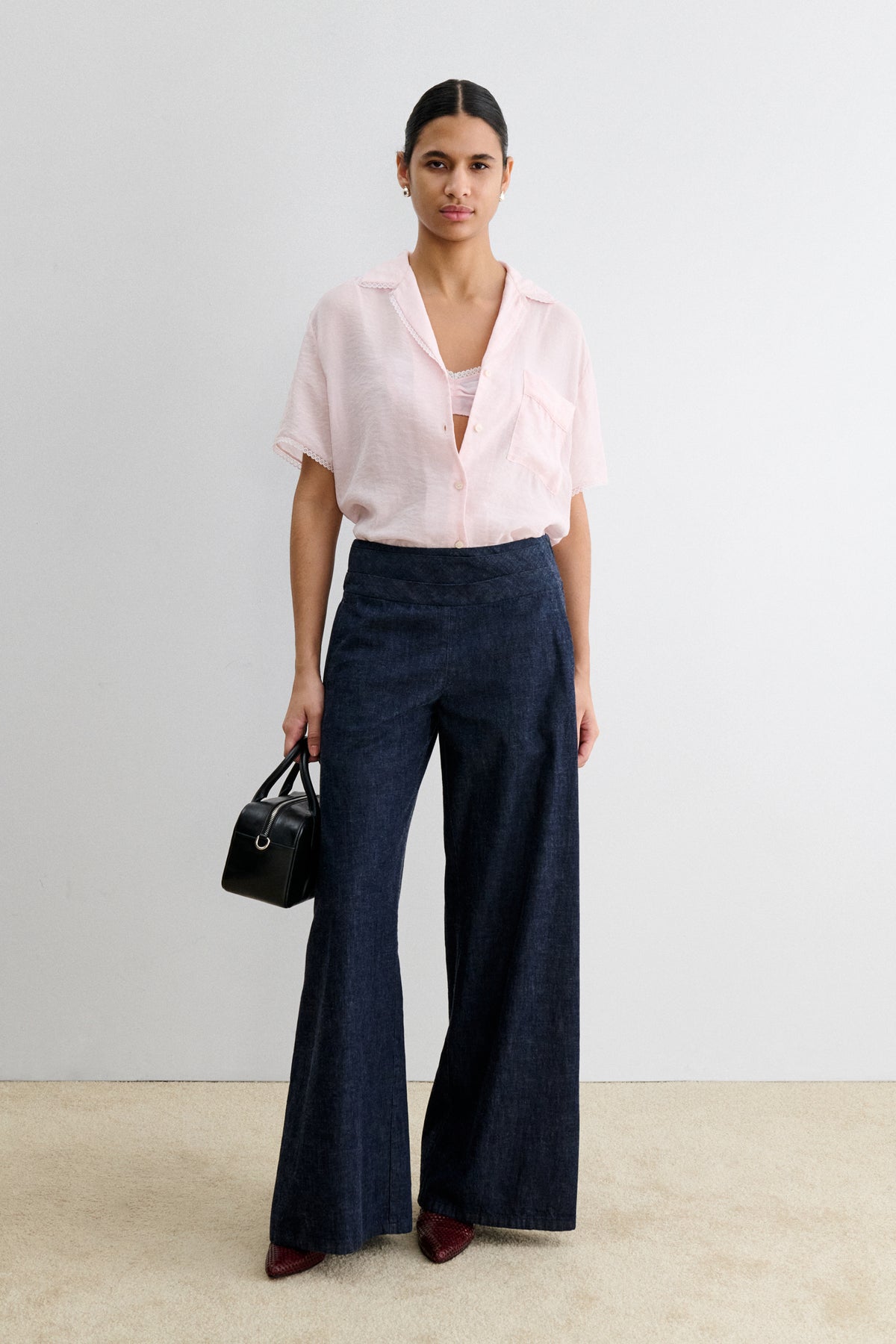 Swish Pant-DENIM-Rachel Comey