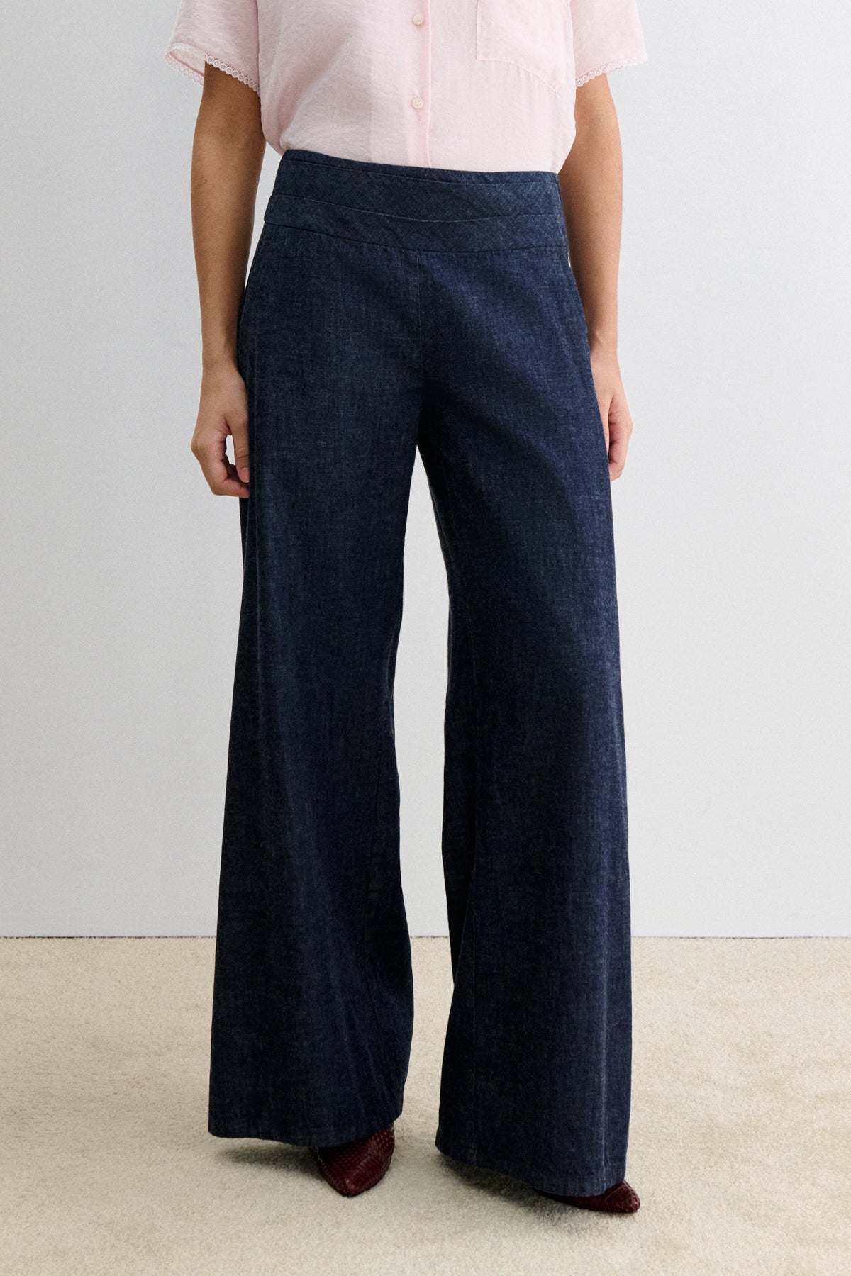 Swish Pant-DENIM-Rachel Comey