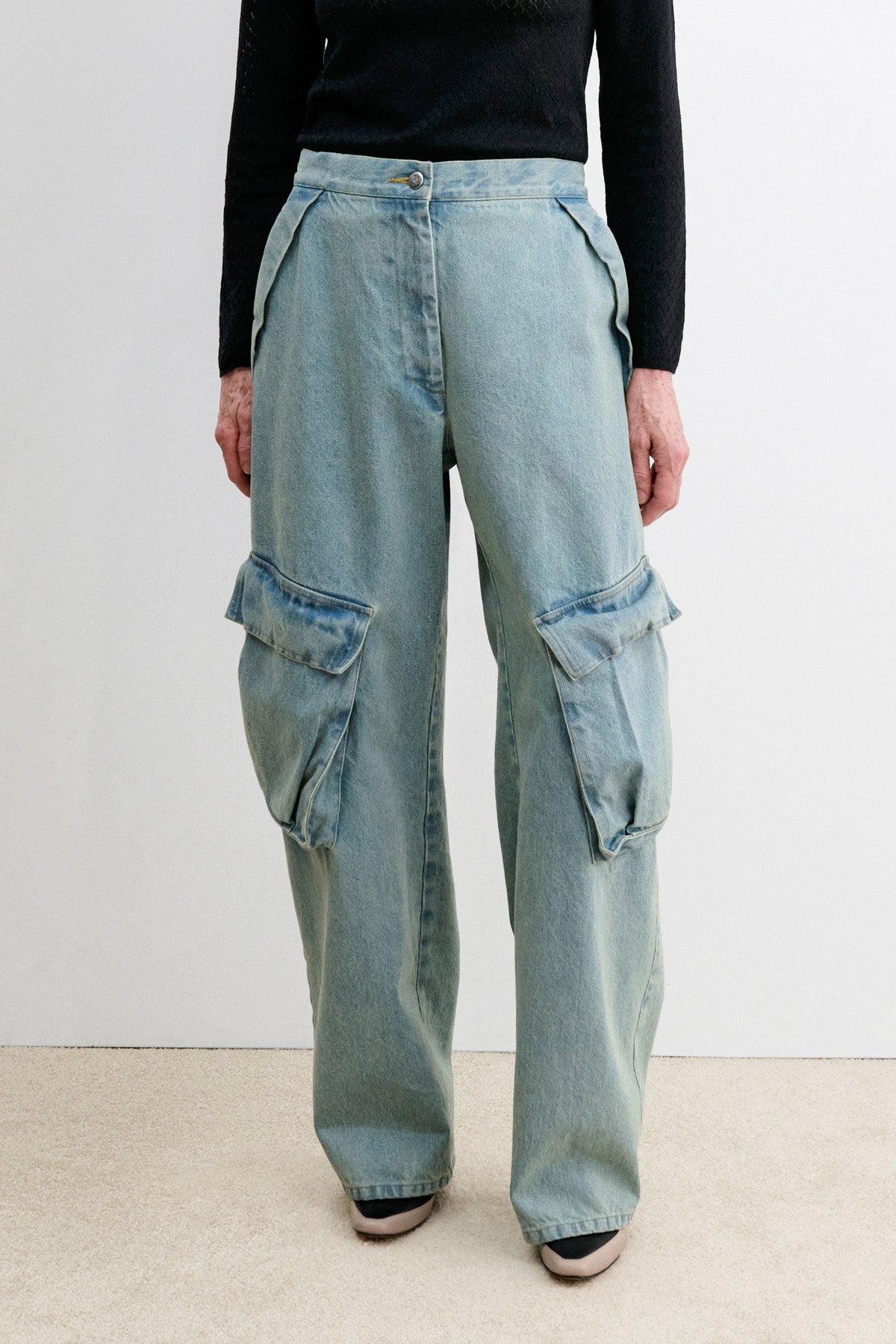 Charge Pant-DENIM-Rachel Comey