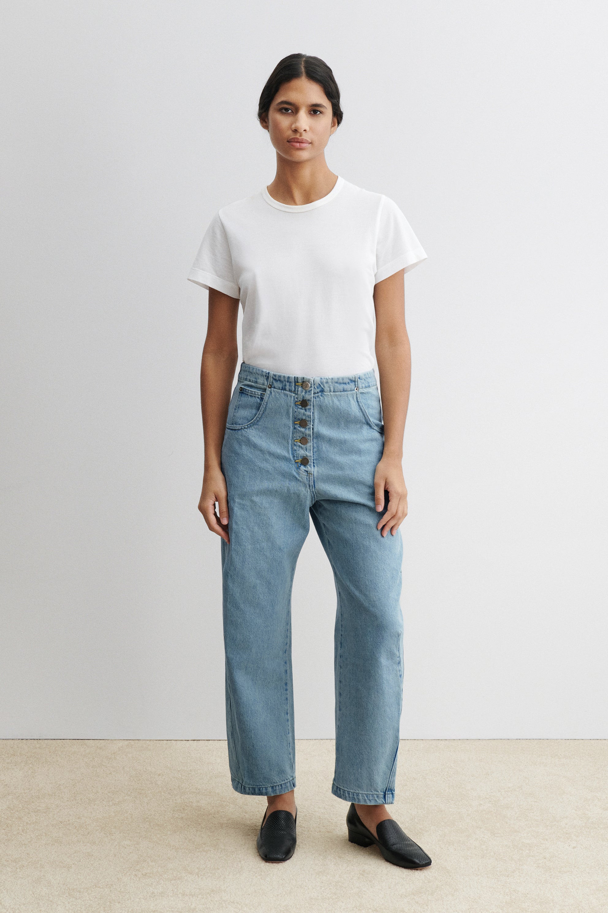 Elkin Pant-DENIM-Rachel Comey