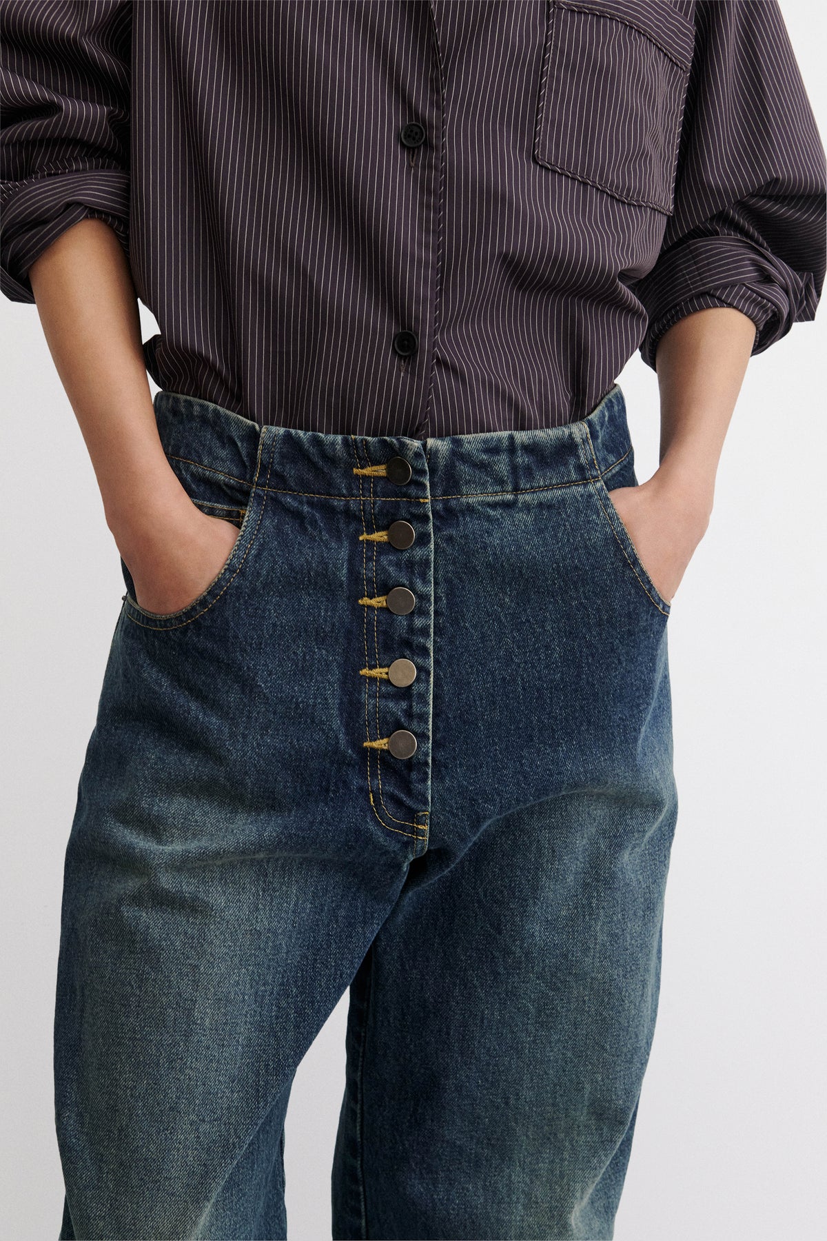 Elkin Pant-DENIM-Rachel Comey