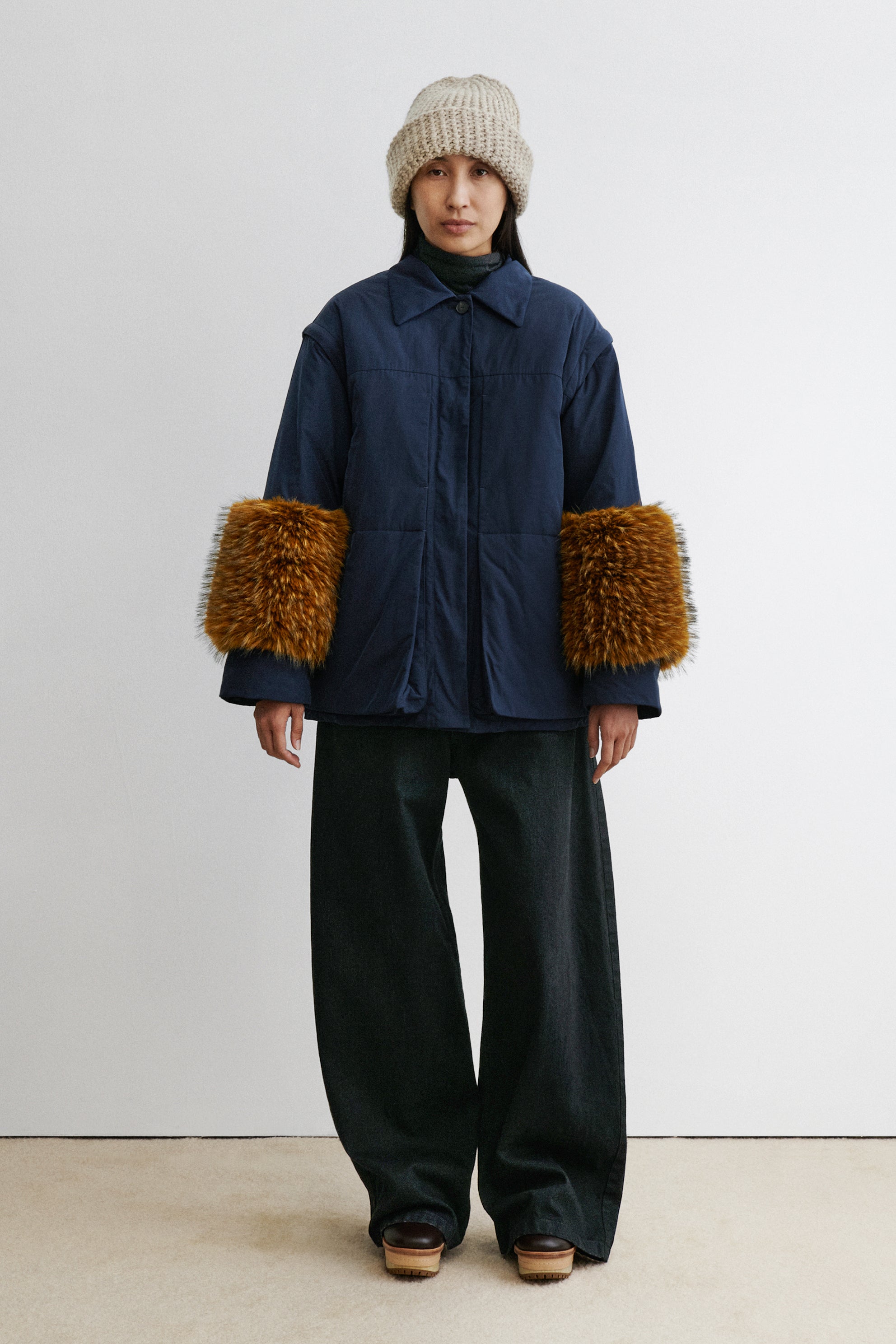 Muff Coat-JACKETS/OUTERWEAR-Rachel Comey