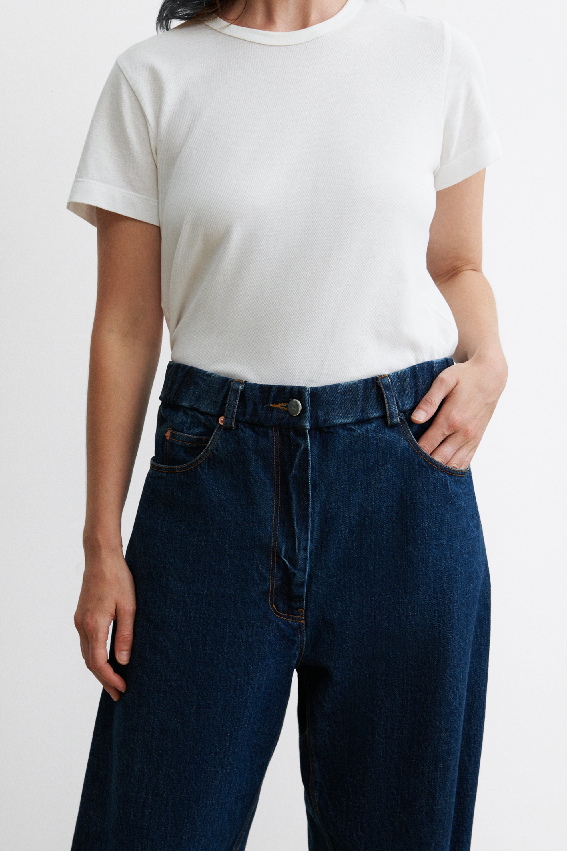 Slacker Pant-DENIM-Rachel Comey
