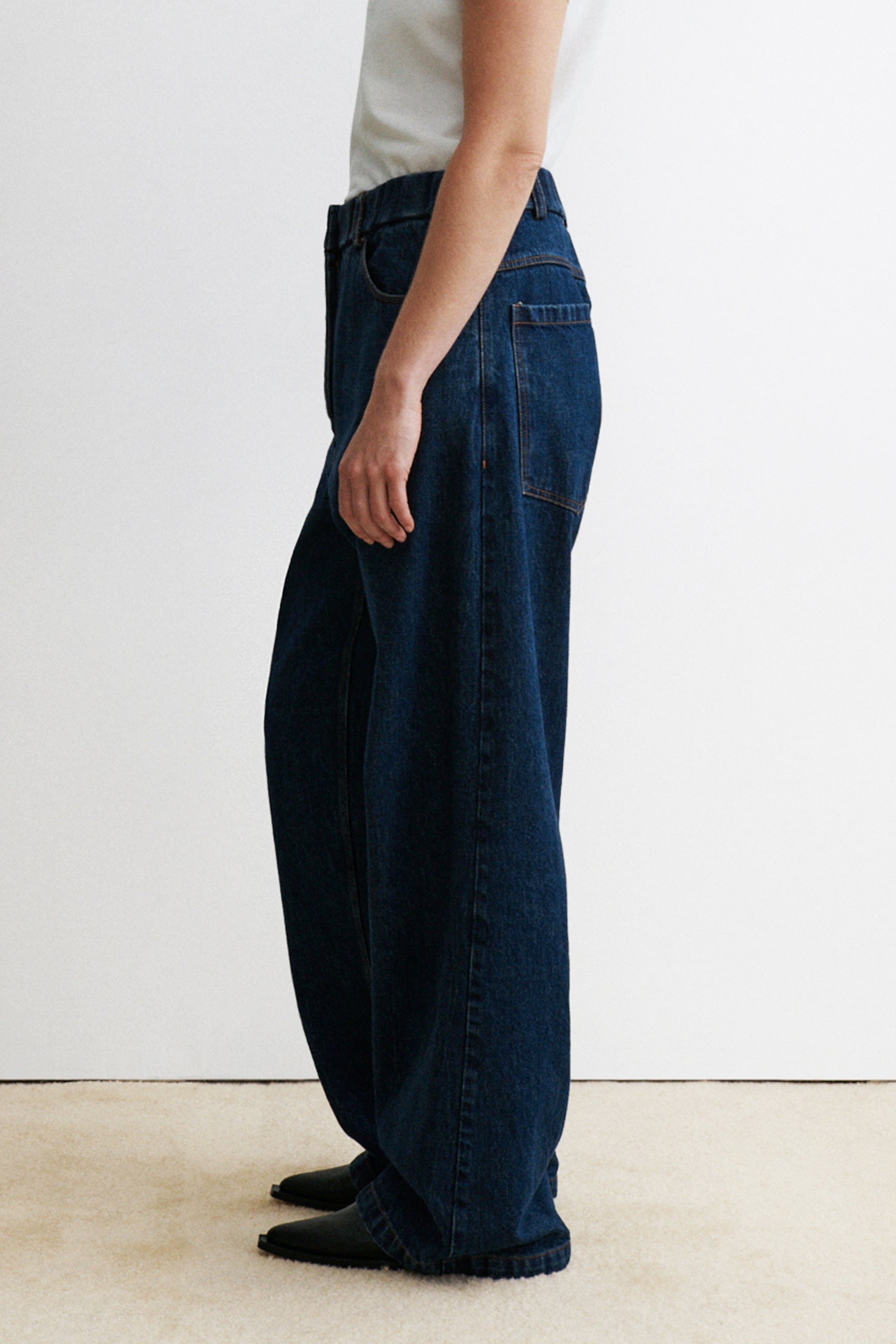 Slacker Pant-DENIM-Rachel Comey