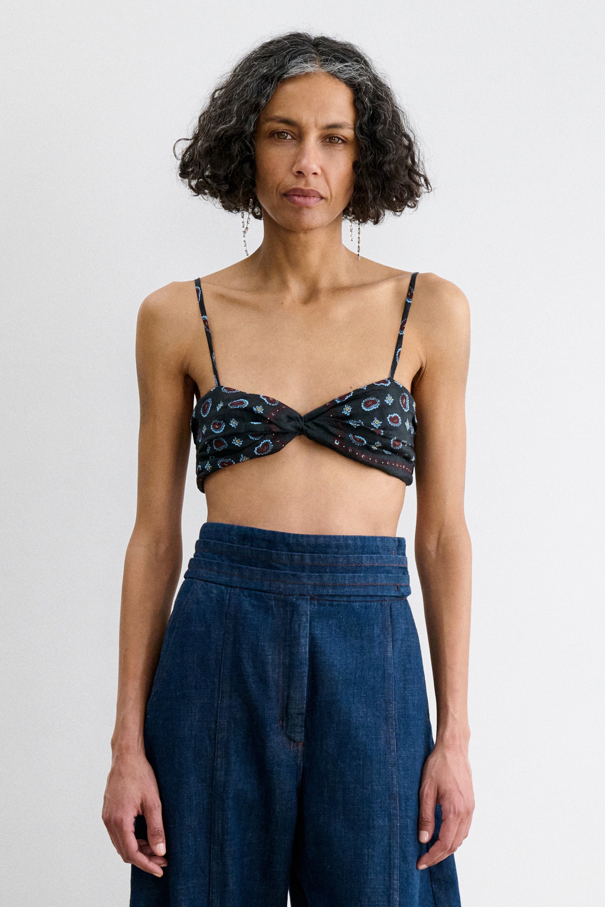 Twisted Bra Top-TOPS-Rachel Comey