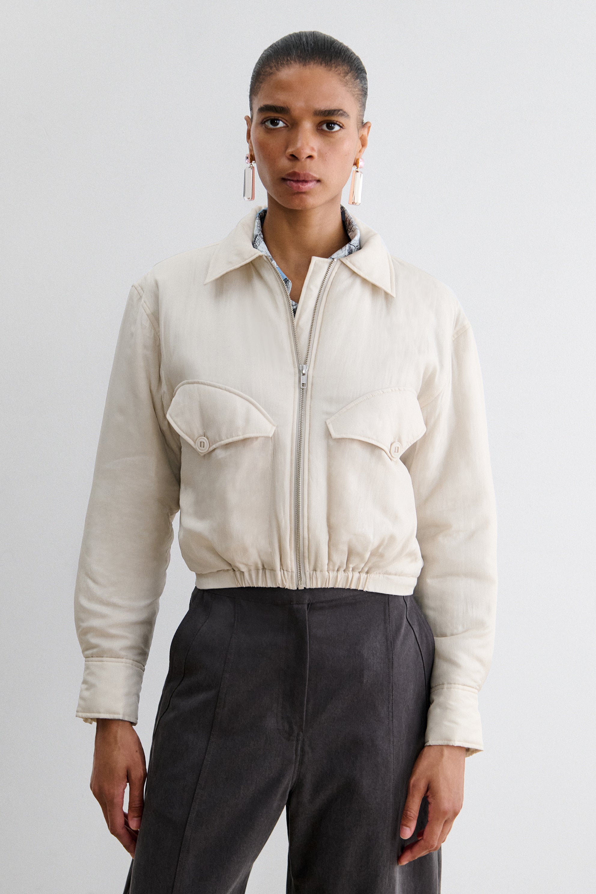 Christey Bomber-JACKETS/OUTERWEAR-Rachel Comey