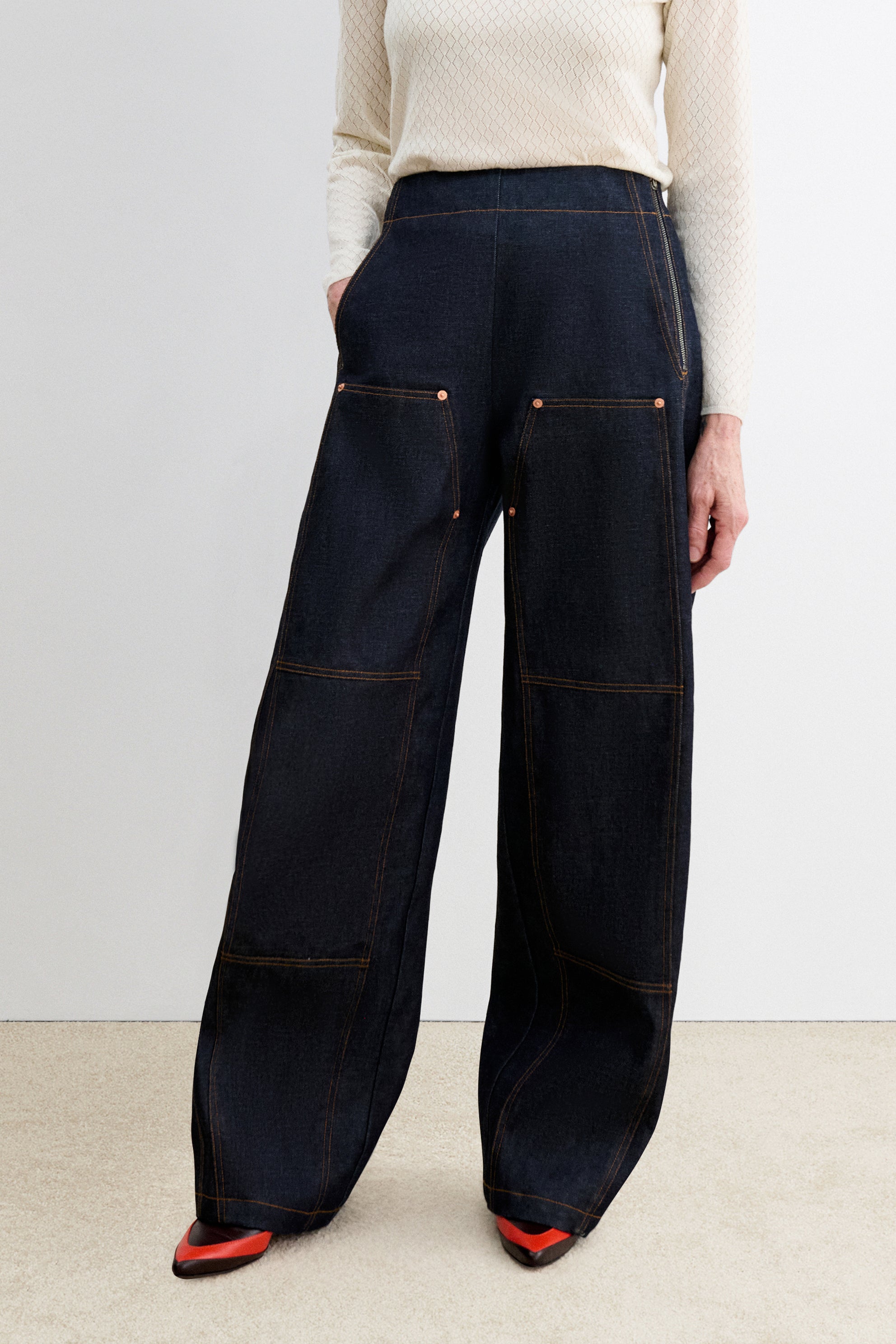 Tandy Pant-DENIM-Rachel Comey