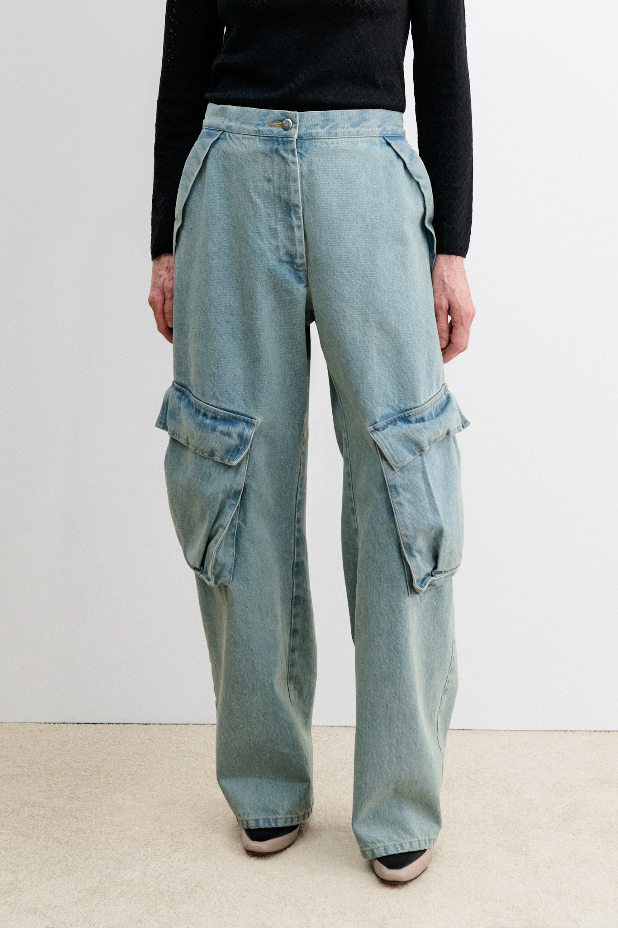 Charge Pant-DENIM-Rachel Comey