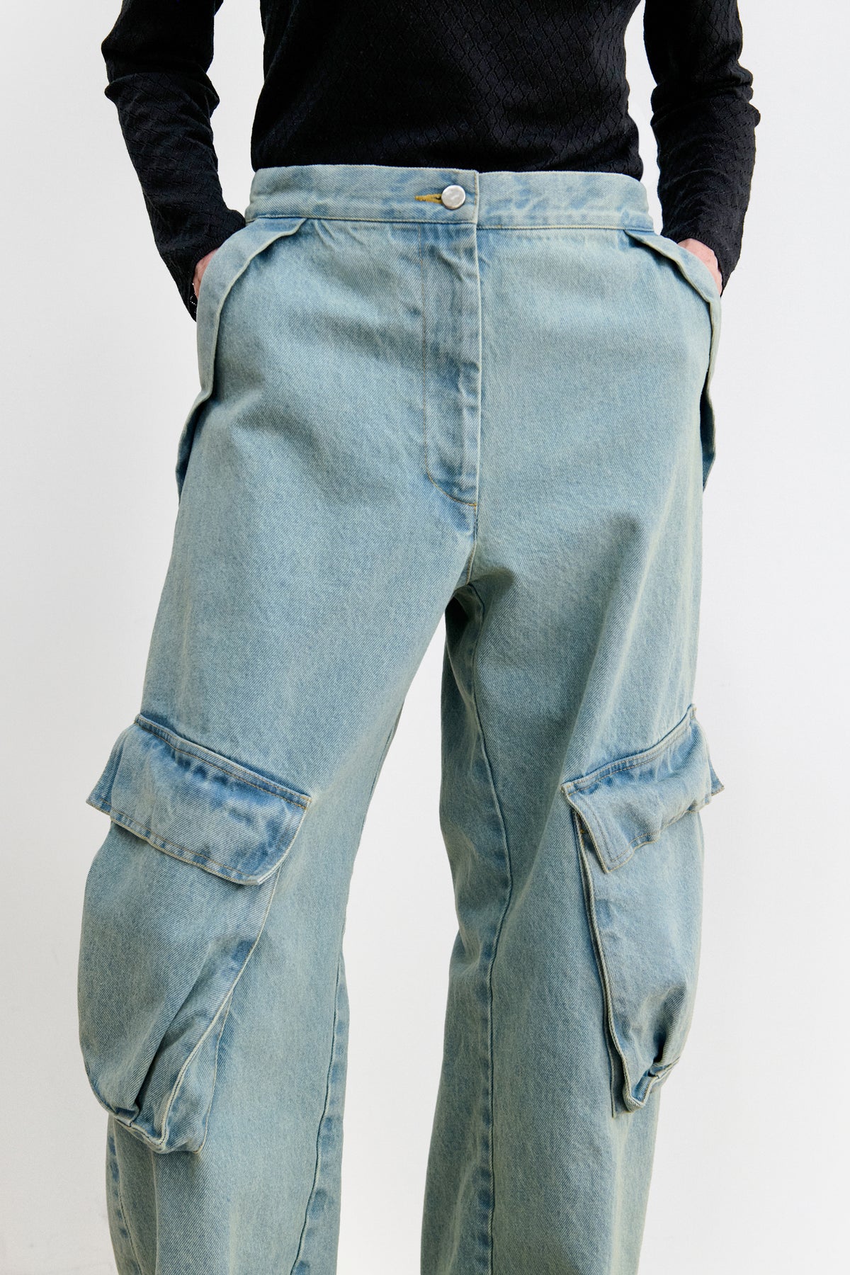 Charge Pant-DENIM-Rachel Comey