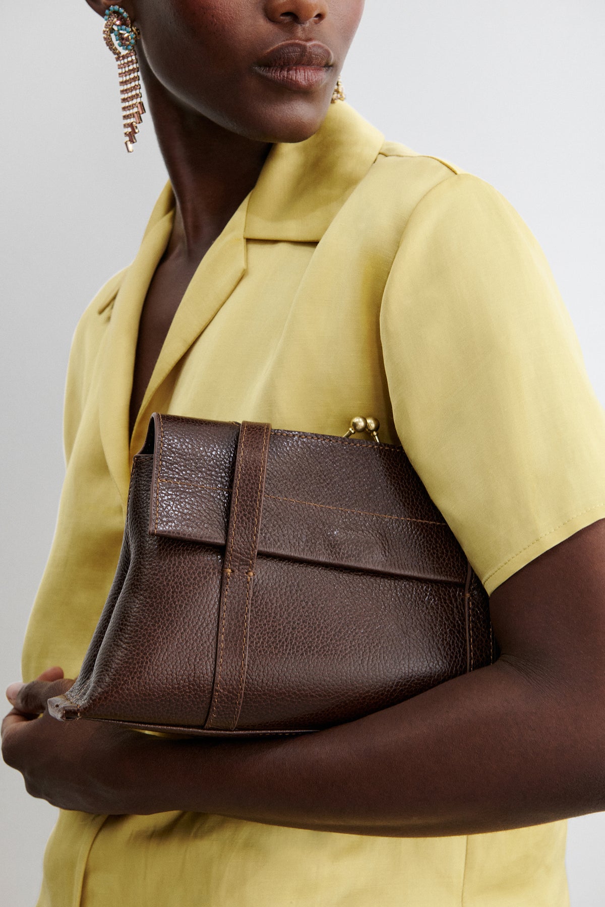 Pioneer Kisslock Handbag-BAGS-Rachel Comey