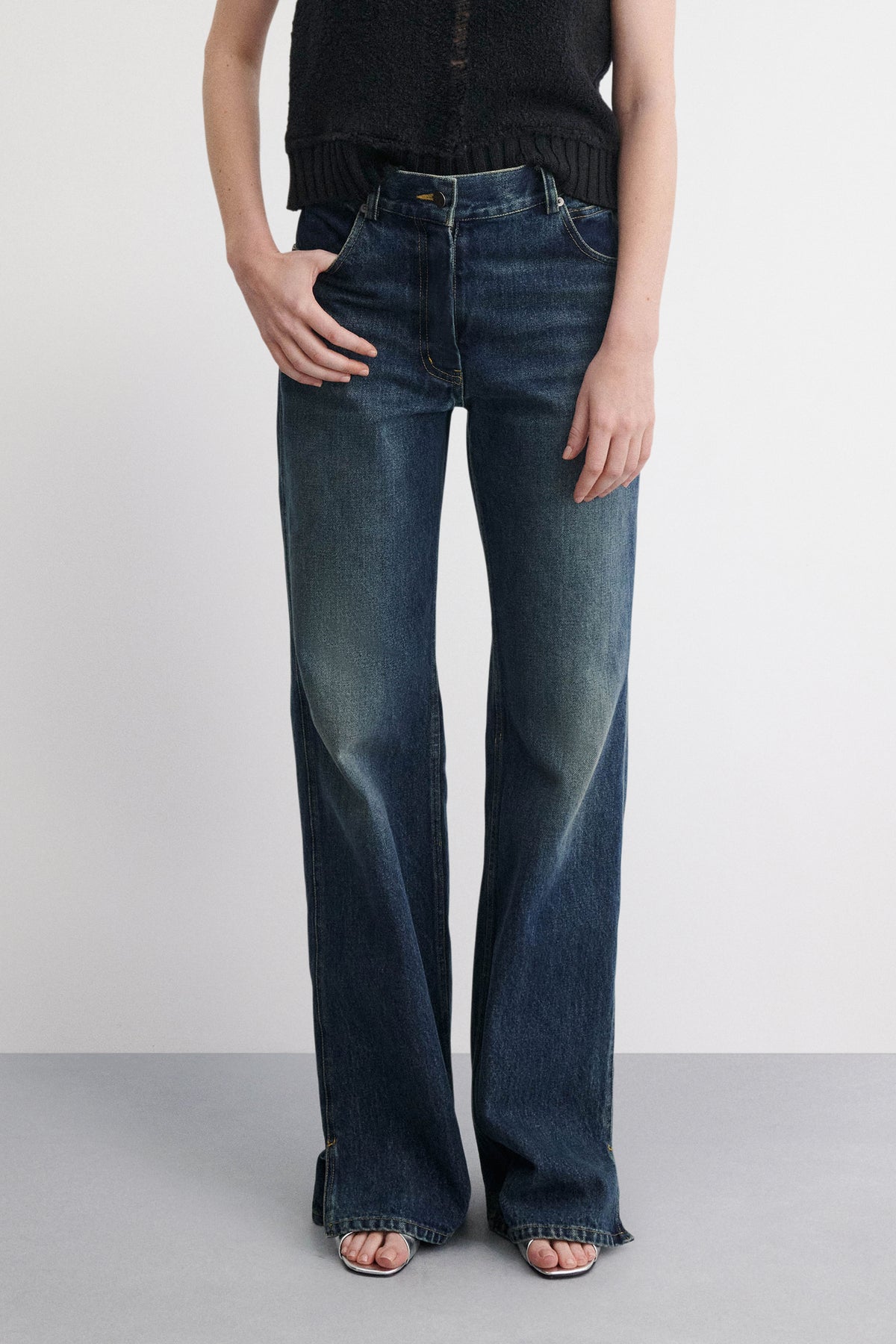 Bergen Pant-DENIM-Rachel Comey