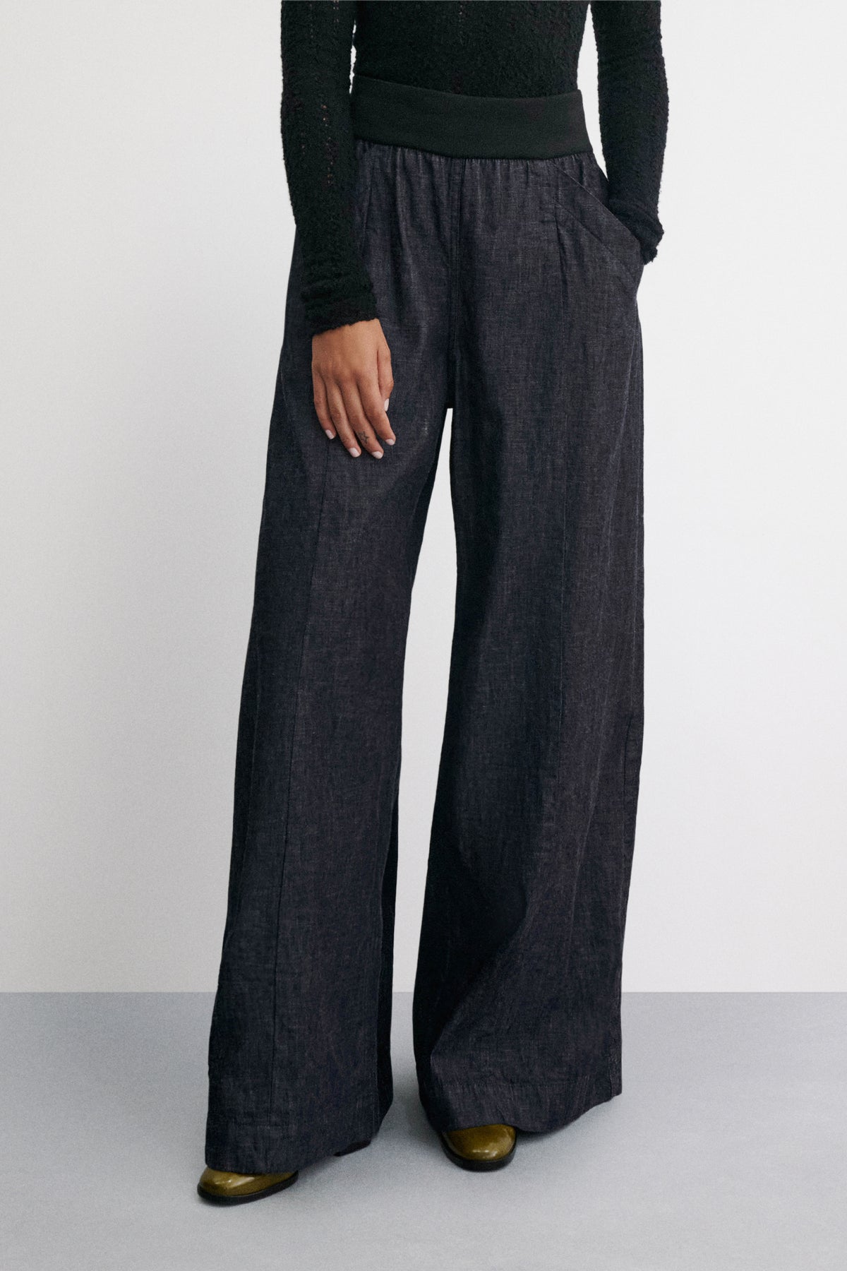Charlie Pant-DENIM-Rachel Comey